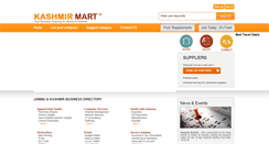 Desktop Screenshot of kashmirmart.com