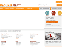Tablet Screenshot of kashmirmart.com